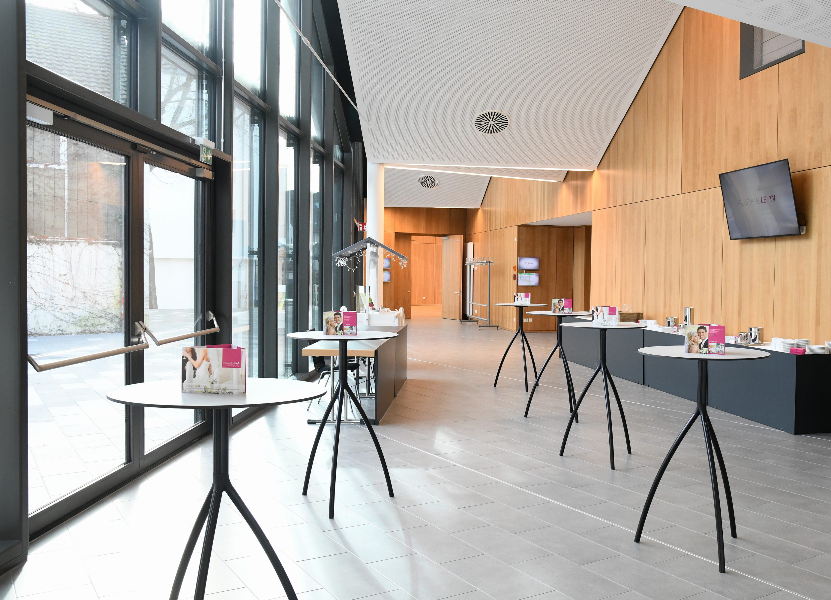 Foyer zum Panoramasaal – FILDERHALLE